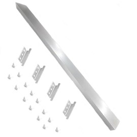 Stove Gap Universal Triangular Filler Strip W10113901A、W10140537、W10097260、4396947、9757784SS Slide In Range Rear Filler Kit Universal Triangle Gap Filler compatible with Whirlpool and Most Brand