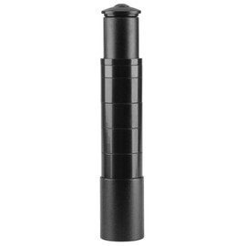 TRIWONDER MTB Elevador de Vástago de Bicicleta Aleación de Aluminio Adaptador de Manillar para Ciclismo (Negro - Versión Súper Larga)