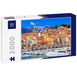 Lais Puzzle Colourful Menton Luxury Holiday in South France 1000 Pieces