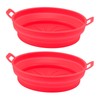 2 PCS Fryer Silicone Basket Nonstick Silicone Liners Fryer Pot
