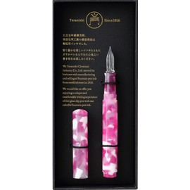 寺西化学 Teranishi Chemical Industry GLAAL-JP Guitar Glass Pen, Aurora, Long, with Cap, Jelly Pink