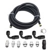 NLQR Universal Power Steering Pump Hose Kit, Fit For LS