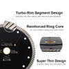 SHDIATOOL Diamond Turbo Blade 10 - Inch Super Thin Cutting