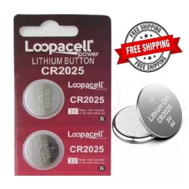 2 Pack CR2025 CR 2025 3V LITHIUM BATTERY BR2025 DL2025 Watch remote New 2pc
