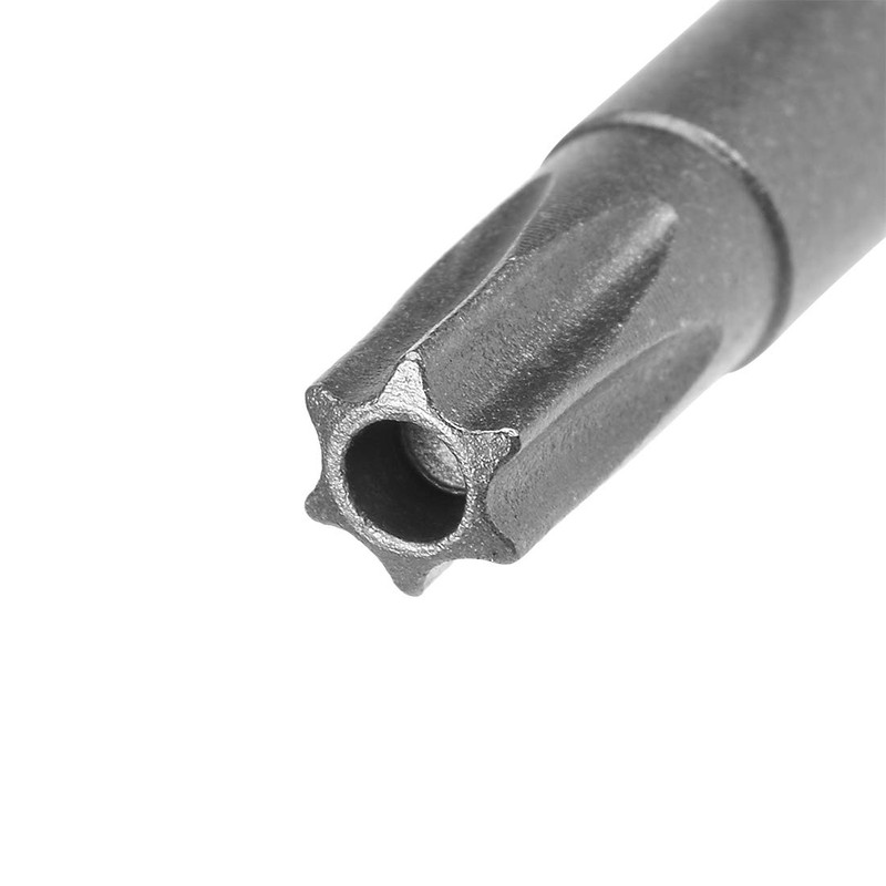 uxcell 10 Pcs T27 Magnetic Torx Screwdriver Bits, 1/4 Inch