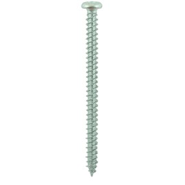 TIMCO 660MFPAN Multi-Fix Pan Head Masonry Screw - 6 x 60 - Set of 100 Pieces, Silver