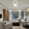 Qcyuui Modern LED Ceiling Light,Dimmable Linear Ceiling Lamp,31.5in Kitchen Lighting