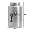 Urns for Human Ashes Adult,Large Decorative Memorial Funeral Burial