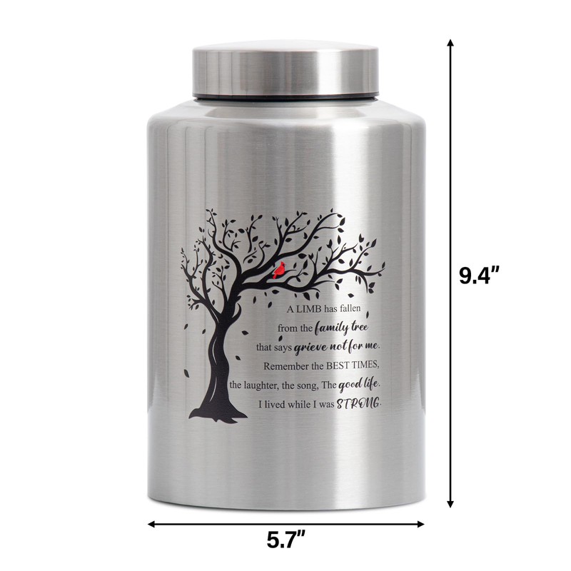 Urns for Human Ashes Adult,Large Decorative Memorial Funeral Burial
