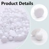 Hayaww Pack of 100 Knobs Chef's Jacket, Chef's Jacket Knobs,