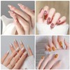 20pcs Nail Art Stamp Pen Set, Precision Flower Stamp Pen,