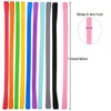 Rubber Bands Silicone 10 Pcs 12inch Elastic Bands for Notebook