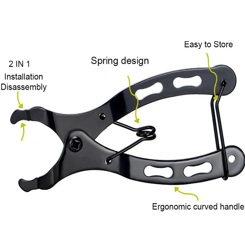Bicycle Mini Chain Links Magic Buckle Pliers with Link Hook
