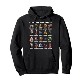 Italian Brainrot Children Pullover Hoodie