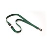 Durable 812732 Textile Soft Lanyard - Dark Green (Pack of