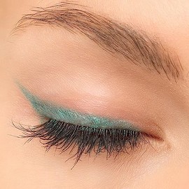 COSLINE Kajal und Eyeliner Nr. 112, Farbe: Smaragd, Wisch- und wasserfest, Weiches Auftragen, Starke Pigmentierung, Vegan, Made in Germany