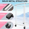 40 Gal(150L) High Grade Large Laundry Basket with Wheels, Rolling
