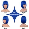 Cielo Hair Wig (Blue, 12 Inch)