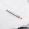 Briny River 2Pcs 3mm Ball Nose End Mill AlTiN Coated