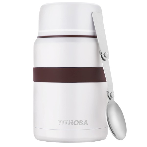 TITIROBA Thermal Food Container BPA-Free 304 Stainless Steel Food Container