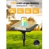 Brightown 208FT Solar String Lights Outdoor with Remote and 102