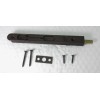 WORLDWIDE Onyx Flush Bolt Lever Action Lock Concealed 7" X