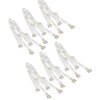 ToBeInStyle Women's Pack of 6 Clear Invisible Bra Straps -