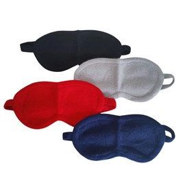 Pure Cashmere Knitted Unisex Travel Sleep Eye Mask (Grey)