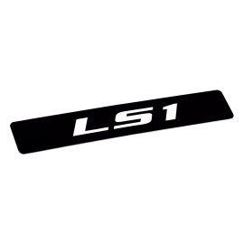Unbranded New Billet Aluminum Emblem LS1 Engine  For Chevy GM Corvette Camaro