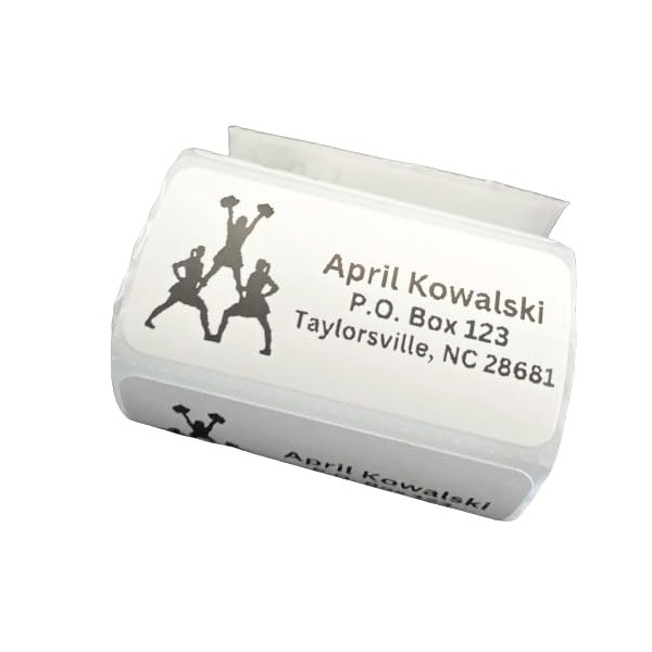 Custom Stickers, Cheer Return Address Labels, Address Stickers, Several Designs,