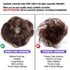Bella Hair Human Hair Messy Bun Hair Pieces for Women,