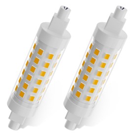 DUMILOO R7S LED Bulb Dimmable,120V 100W 78mm T3 J Type Halogen Bulb Equivalent,Long Lasting Double Ended Floodlight Bulbs for Work,Security,Landscape Lights,Floor Lamps,Warm White 3000K,2 Pack