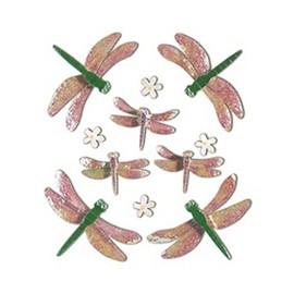 JOLEES Boutique Themed Simple Stickers, Dragonflies