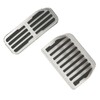 2pcs Car Accelerator Gas Brake Pedal Foot Rest Plate Cover