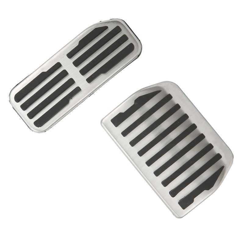 2pcs Car Accelerator Gas Brake Pedal Foot Rest Plate Cover