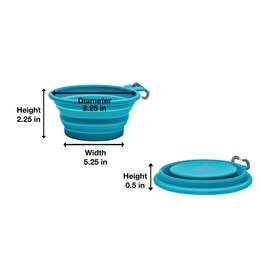Messy Mutts Silicone Collapsible Bowl