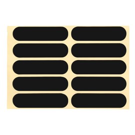 Pack of 10 Motorcycle Helmet Reflector Stickers, 7 x 1.8 cm Reflector Stickers, Strong Adhesion and High Visibility at Night, Reflective Stickers, Suitable for Bicycles, Scooters and Push