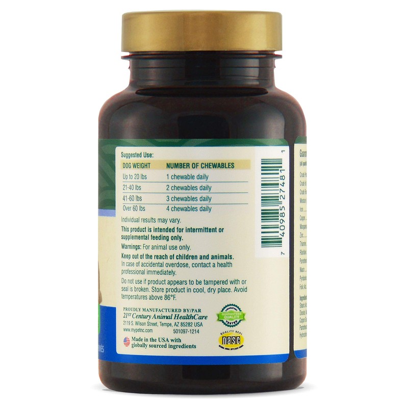Petnc Natural Care Adult Multi Chewables (75 Count), Daily Dog