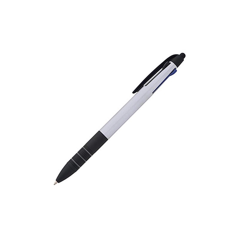 notrash2003® Set of 10 Triple Ballpoint Pens Three Colours Blue