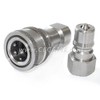 DT 1/4" Stainless Steel Quick Connect Coupler Valve Carpet Cleaning