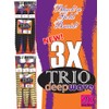 3X TRIO DEEPWAVE 20" (3 PACK) SYNTHETIC HAIR FOR CROCHET