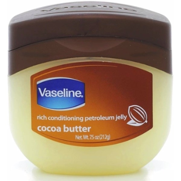 Vaseline Rich Conditioning Petroleum Jelly, Cocoa Butter 7.5 Ounce (Value Pack of 11)