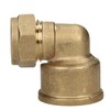 15mm x 3/4" Female Compression Parallel Elbow
