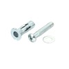 Sourcingmap M8x37mm Expansion Bolt Sleeve Anchor 5pcs for 6mm-13mm Hollow