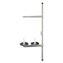 YEQIN 2 Spool Thread Stand (Pipe Thru TOP) Compatible with JUKI DDL-5550 Industrial Sewing Machines