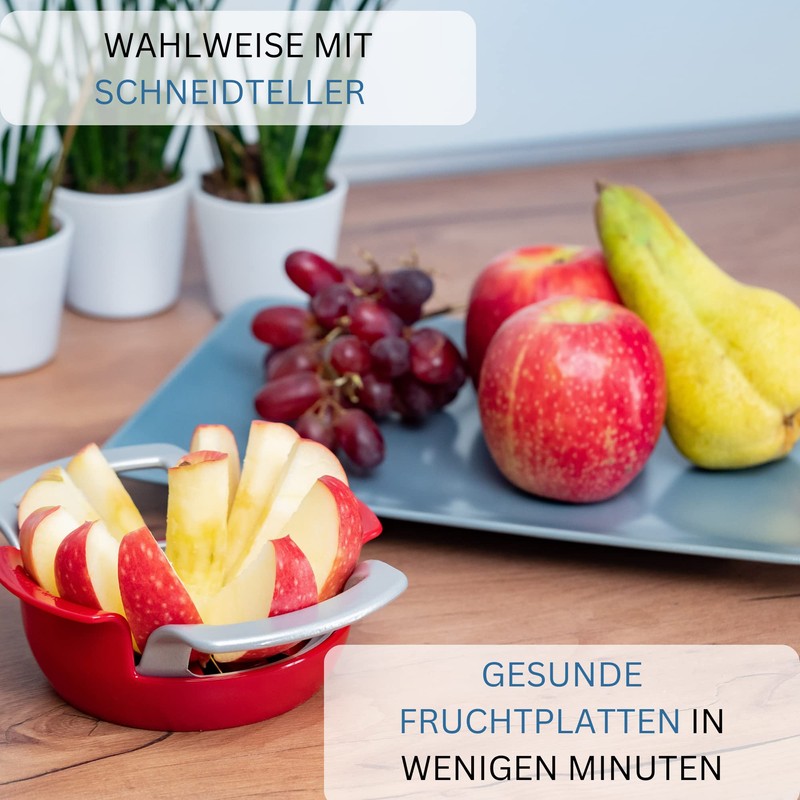 Westmark Apple and Pear Divider/Corer, ø 9 cm, Aluminium/Stainless Steel,