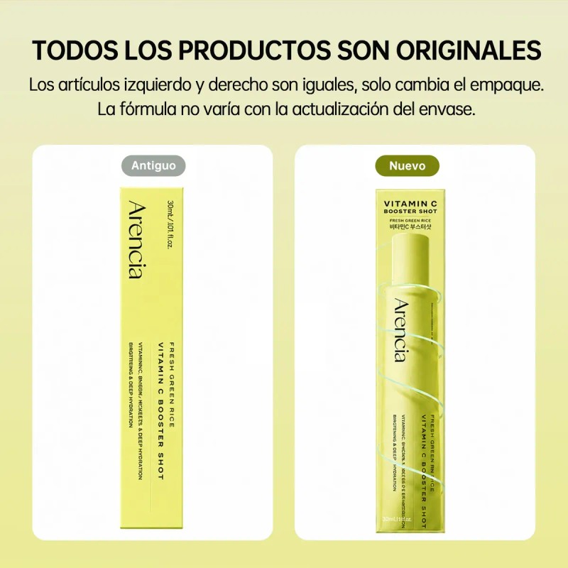 2026. Arencia Sérum Vitamina C Booster Antiedad Iluminador
