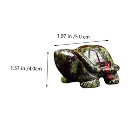 GANAZONO 1pc Stone Turtle Ornament Underwater Scene Decor Aquarium Adornment with Fine Workmanship for Home Decor and Fish Tank