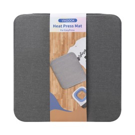 VIKDOOK Heat Press Mat Easy Press Mat Compatible with Cricut Easypress 2 8”X10” 12”X12” Mat for T Shirt HTV Vinyl Craft Ironing Transfer Projects