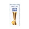 UBERSTAR Double Jigger Spirit Measure Gold | 25ml/50ml | Measuring